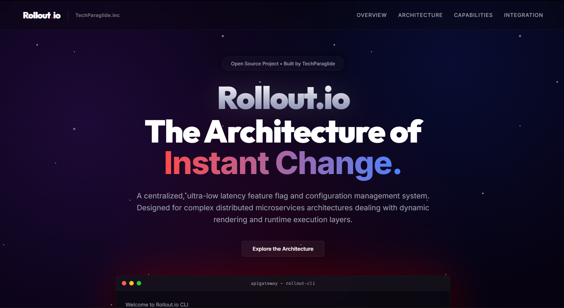 Rollout.io Architecture